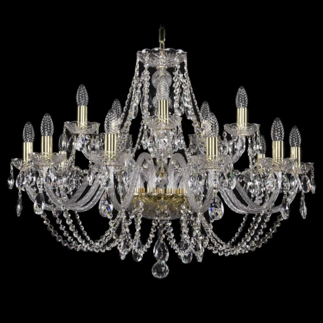 Подвесная люстра Bohemia 1406 1406/10+5/300/G