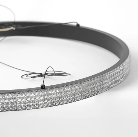 Подвесная люстра Lussole Screven LSP-7326 (LED, 220V, на тросе, кольцо)