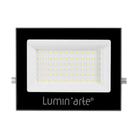 Светодиодный прожектор 70Вт 5700К IP65 5600лм серый корпус Lumin'arte LFL-70W/06