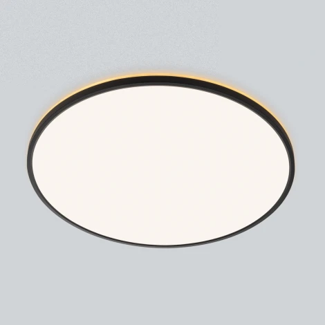 Настенно-потолочный светильник круглый светодиодный с подсветкой Citilux Norma CL748601 (220V, круглые, IP40)