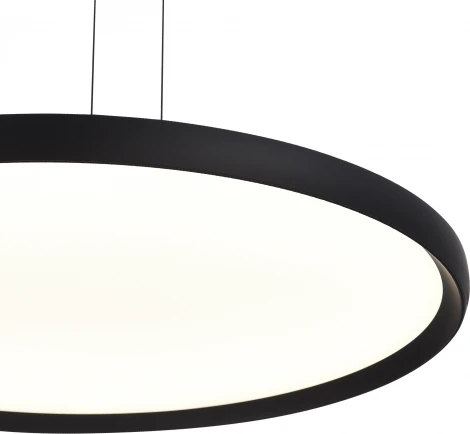 Подвесной светильник ST Luce Satellite SL6015.403.01 Черный/Белый LED 1*45W