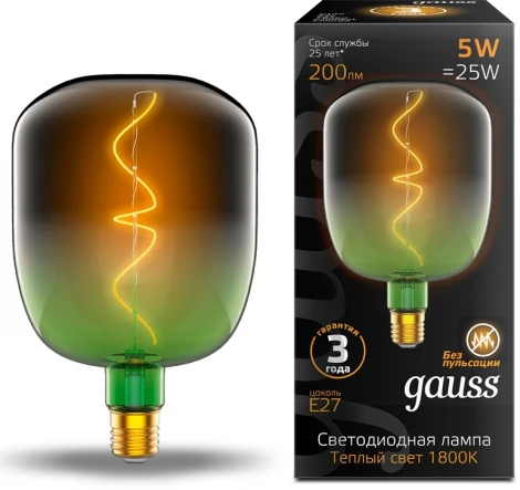 Лампочка светодиодная филаментная Gauss 1009802105