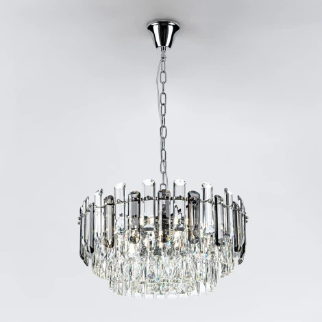 Подвесная люстра хрустальная Modelux MODELUX ML.9006.9 CR-SM
