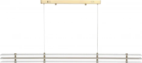 Подвесной светильник ST Luce Fagy SL6245.223.01 золотистый/Прозрачный LED 1*30W 4000K (220V, на проводе)