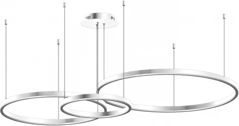 Подвесной светильник Kink Light Тор 08223,01PA(4000K) (LED, 220V, на тросе, кольцо)