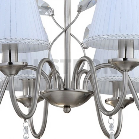 Подвесная люстра IDLamp 836 836/6-Whitechrome