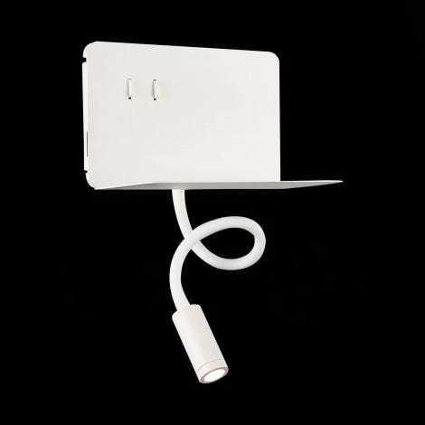 Настенный светильник для чтения с usb-портом ST Luce Pinaggio SL1576.501.02 (LED, 220V, выключатель)