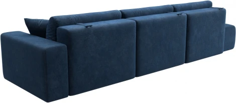 Диван прямой Лига-036 НПБ Модерн Лонг подлокотник справа Лига Диванов (Велюр) арт.127687