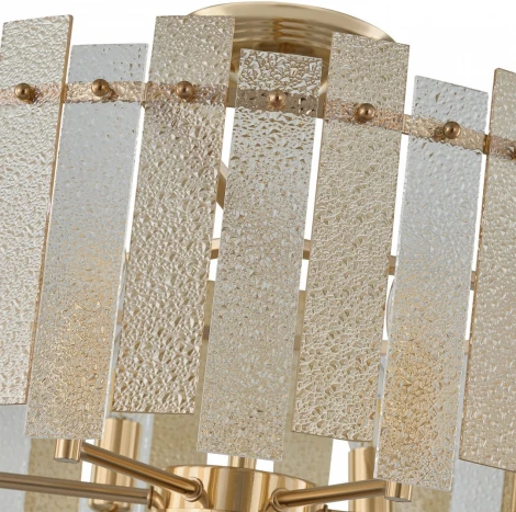 Потолочная люстра хрустальная на штанге Arte Milano Sorrento-2109 372109/6/80/500 GD (220V)