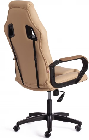 Кресло DRIVER (22) (Искусственная кожа,Ткань /Бежевый,Бронзовый)