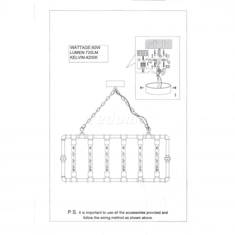 Подвесной светильник Lightstar Condetta 740064