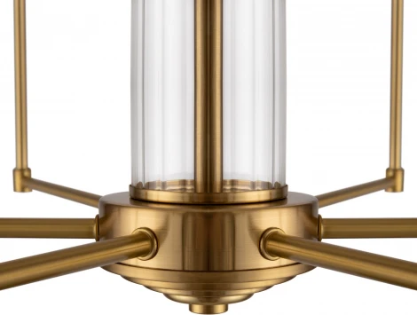 Люстра потолочная на штанге Agnes FR5184PL-06BS