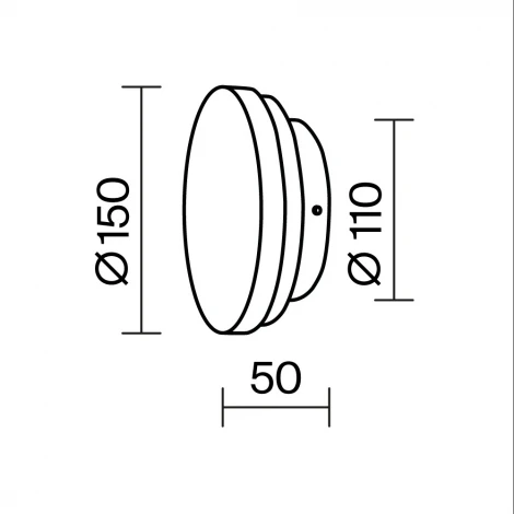 Настенный светильник светодиодный Maytoni Basic Texture MOD461WL-L5GRK
