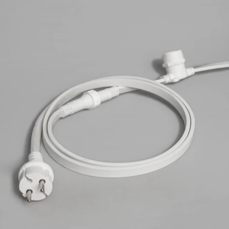 Белт-Лайт 50м, Провод Белый Каучук, Шаг 20 см, 250 Патронов, IP65 Laitcom BL50m/250L-8-P