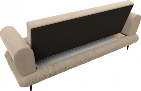 Диван-книжка Лига-045 (Бежевый/Велюр) Лига Диванов арт.122324