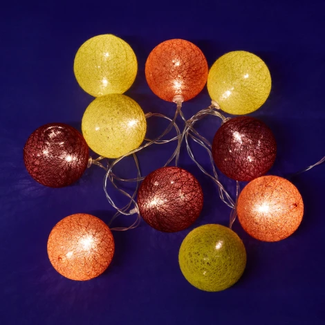 Гирлянда светодиодная Клубки-3 на батарейках 2AA не в-к. 1.35м. 10 светодиодов. ULD ULD-S0135-010/STB/2AA WARM WHITE IP20 TANGLES-3