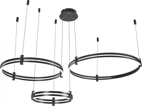 Подвесной светильник Zortes DUBLE-R ZRS.27510.03 (LED, 220V, на тросе, кольцо, IP21)