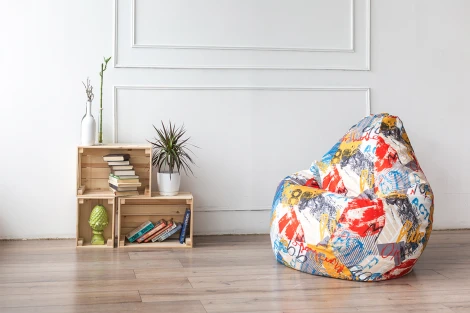 Кресло мешок Dreambag Груша Арт (2XL, Классический) 5002531