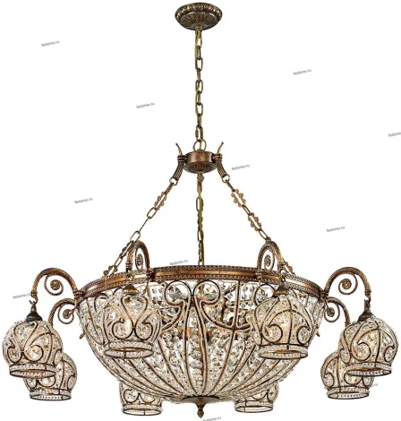 Подвесная люстра N-Light 671 671-16-02 spanish bronze