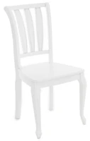 Стул Кабриоль Жесткий, Белый, Аврора