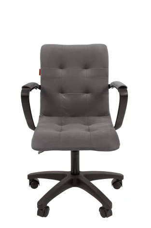 Офисное кресло Chairman 030 Россия ткань Т-55 серый, пластик