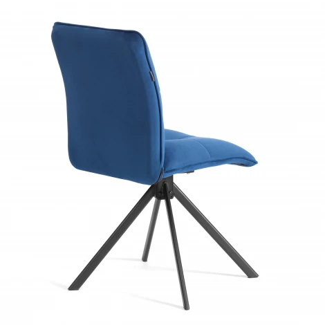 Стул обеденный Sweet Tetchair (Металл,Велюр/Синий) арт.24995