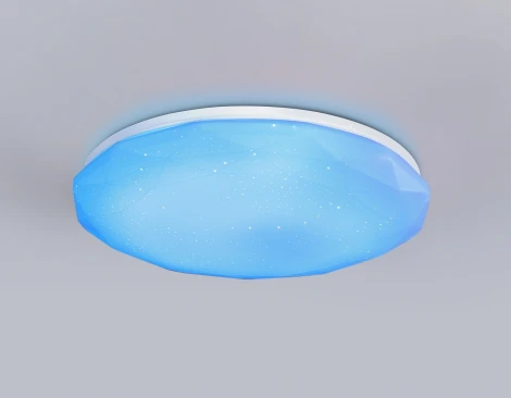 Потолочный светильник RGB круглый светодиодный с пультом Ambrella ORBITAL FZ417 (220V, круглые)