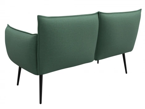 Диван прямой Лига-083 (Фанера/Металл/Рогожка/Зеленый) Лига Диванов 131065