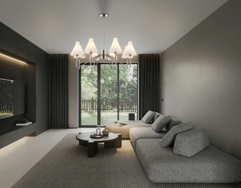 Потолочная люстра на штанге Ambrella High Light LH57125 (220V)