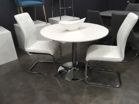 Стул Marianna Pranzo Белый SH04 эко-кожа