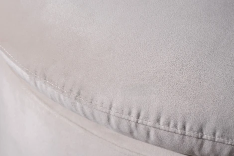 ZW-06101 Кресло поворотное велюр кремовый 76*72*71см Garda Decor