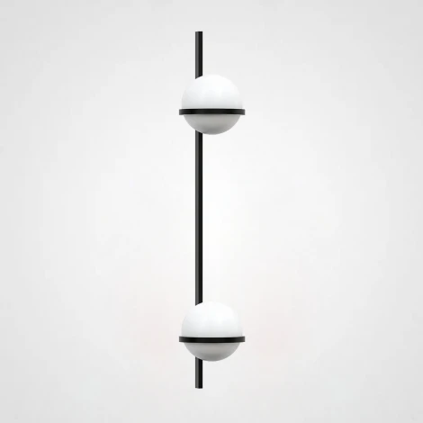 Бра Palma Wall Lamp 2 Шара Вертикальная ImperiumLoft 22,93726 (168495-22) (220V, шарики)