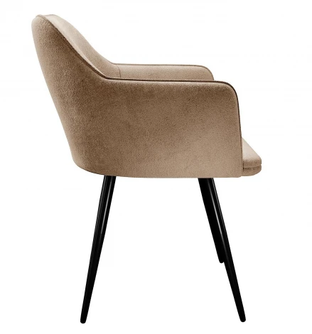 Стул DikLine 277 поворотный TW05 капучино, ножки черные арт.00-00079918