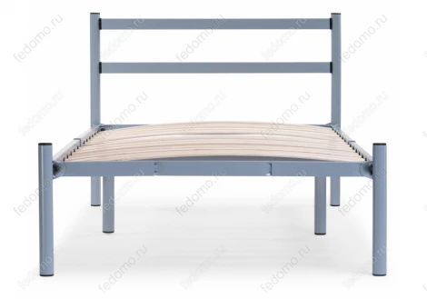 Односпальная кровать Woodville Фади 80х200 серая 462531