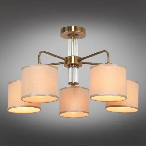 Потолочная люстра на штанге Omnilux Barumini OML-56907-05 (220V)