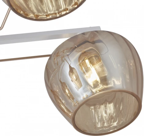 Потолочная люстра на штанге Arte Milano AMALFI 329508/5 WH+FG (220V)