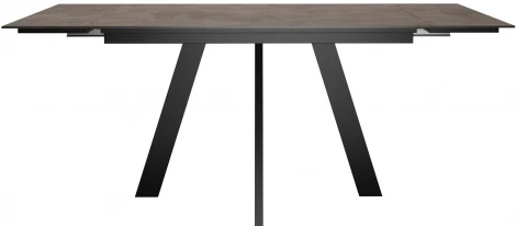 Стол DikLine DM120 Хромикс бронза,опоры черные