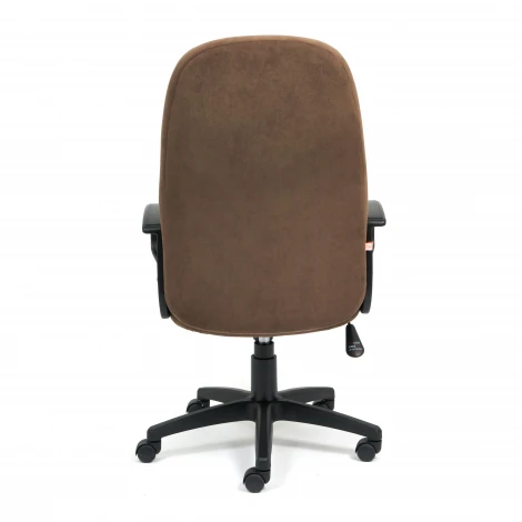 Кресло СН747 коричневый (флок)