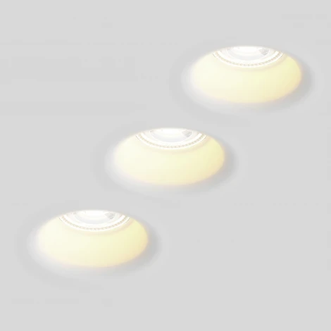 Встраиваемый светильник без источника света скрытого монтажа в натяжной потолок Lightstar Anello 112000