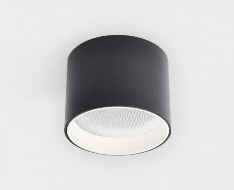 Накладной светильник Italline IT02-007 black 4000K (LED, 220V, круглые, IP44)