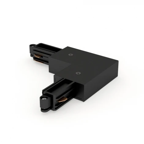 Соединитель-коннектор угловой для трека Black RAUMBERG KTK1LBk (220V)