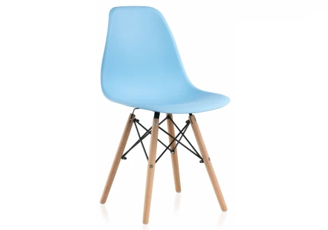 Пластиковый стул Woodville Eames PC-015 blue 11898