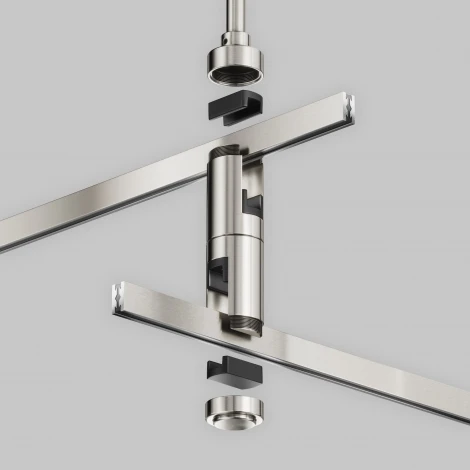 Крепление потолочное двойное Short 78мм Maytoni Accessories for tracks Flarity TRA156C-D1-PT (24V)