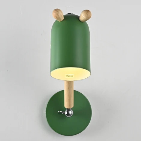 Бра Animal Зелёный Imperiumloft Animal01 (185387-26) (для детской, 220V)