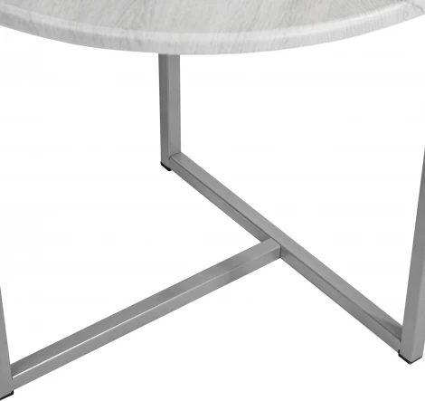 Стол журнальный BeautyStyle 27 дуб дымчатый/металлик Mebelik арт.009006