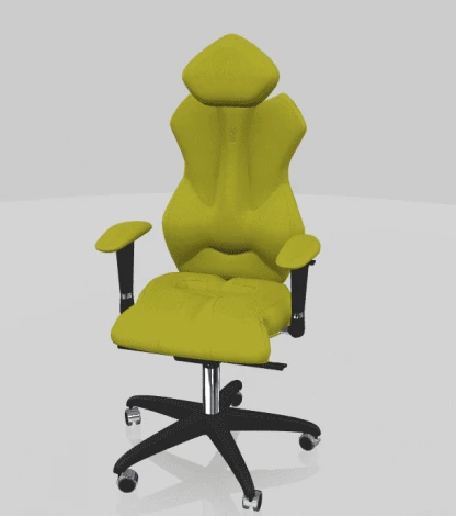 Кресло Royal Kulik System Бежевая кожа