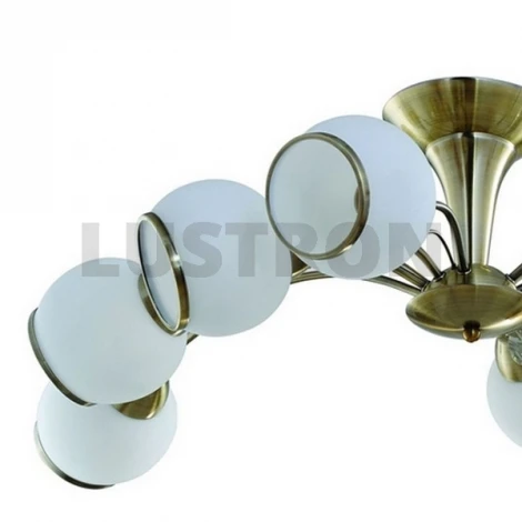 Потолочная люстра IDLamp Fina 830/8PF-Oldbronze