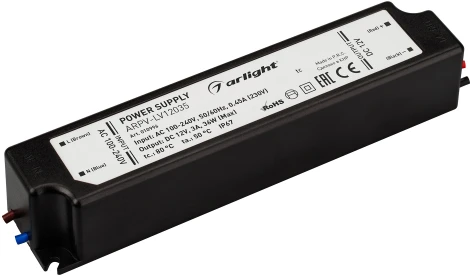 Блок питания ARPV-LV12035 (12V, 3.0A, 36W) (IP67 Пластик) 010996 Arlight ARPV