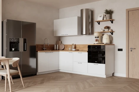 КГ Угловой 1500х2400 (без пм) Эмаль, Белый Арника РМ в.2 Арника 00-00287804