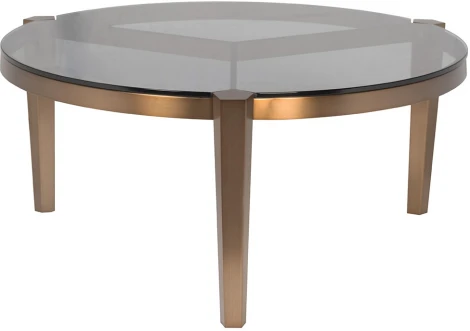 58DB-25857 Стол журнальный d100*35 Garda Decor